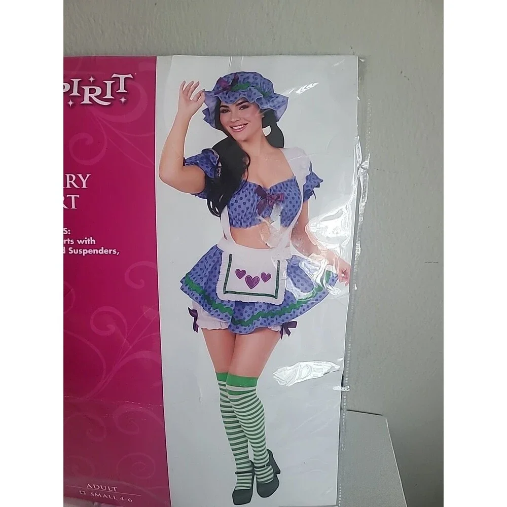 Spirit Berry Tart Adult Costume Sexy Halloween Cosplay - Picture 2 of 6
